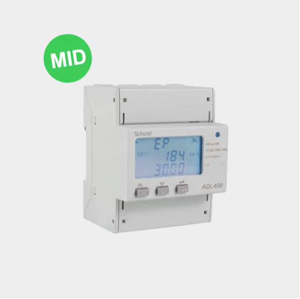 ADL400 three phase din rail energy meter