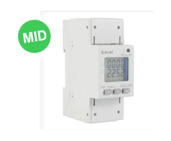 ADL200 single phase din rail energy meter