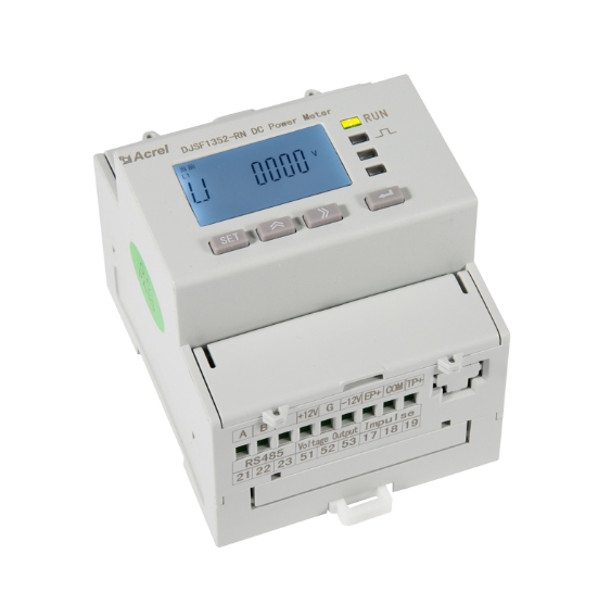 DJSF1352-RN DIN Rail DC Energy Meter