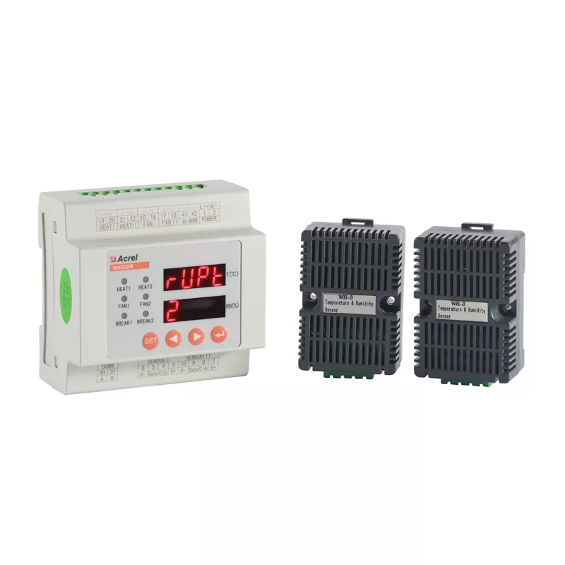 WHD20R-22 Din Rail Mounted Temperature & Humidity Controller