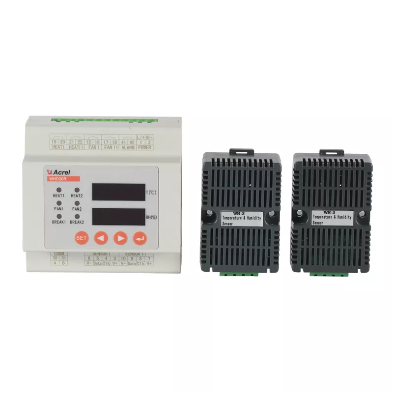 WHD20R-22 Din Rail Mounted Temperature & Humidity Controller